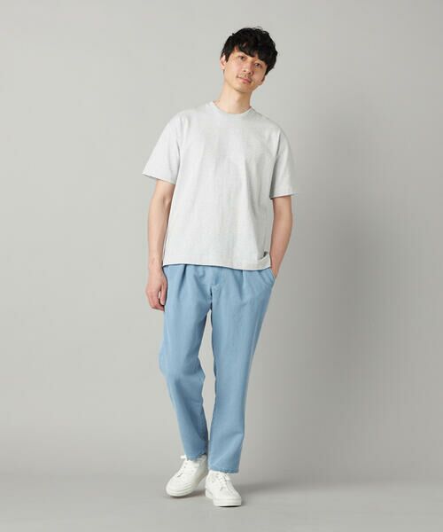 COMME CA MEN / コムサ・メン Tシャツ | メランジミジンボーダー Tシャツ | 詳細3