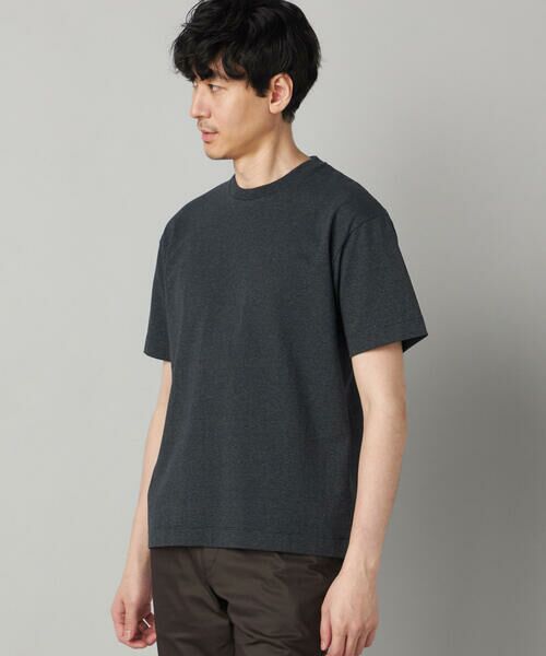 COMME CA MEN / コムサ・メン Tシャツ | メランジミジンボーダー Tシャツ | 詳細17