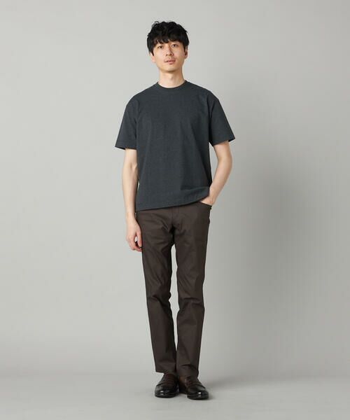 COMME CA MEN / コムサ・メン Tシャツ | メランジミジンボーダー Tシャツ | 詳細13