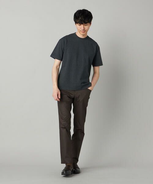 COMME CA MEN / コムサ・メン Tシャツ | メランジミジンボーダー Tシャツ | 詳細14