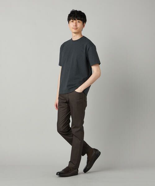 COMME CA MEN / コムサ・メン Tシャツ | メランジミジンボーダー Tシャツ | 詳細15