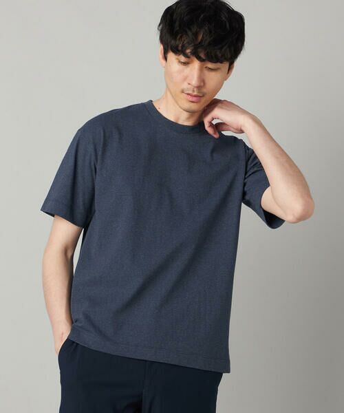 COMME CA MEN / コムサ・メン Tシャツ | メランジミジンボーダー Tシャツ | 詳細26