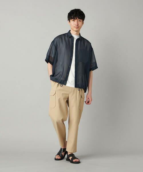 COMME CA MEN / コムサ・メン シャツ・ブラウス | シアー シャツ | 詳細1