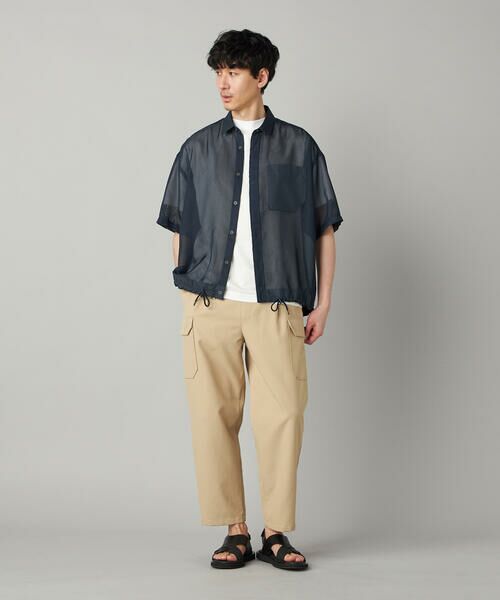 COMME CA MEN / コムサ・メン シャツ・ブラウス | シアー シャツ | 詳細2