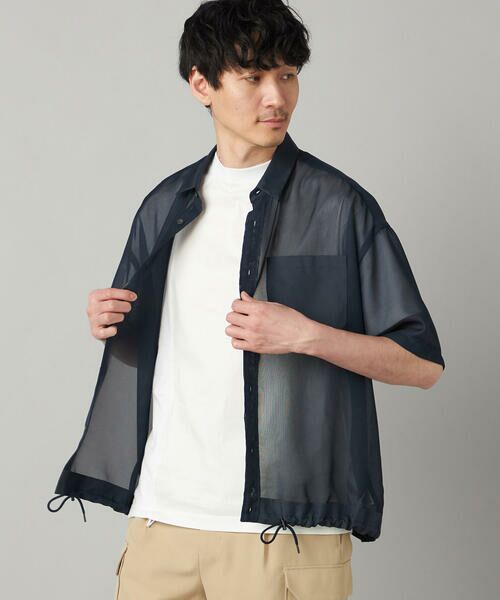 COMME CA MEN / コムサ・メン シャツ・ブラウス | シアー シャツ | 詳細5