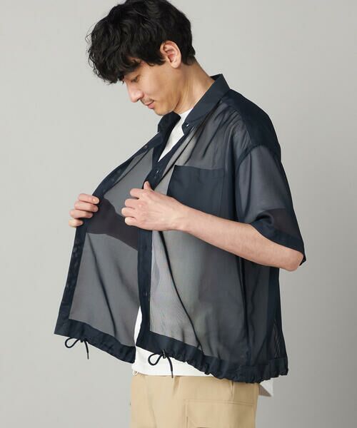 COMME CA MEN / コムサ・メン シャツ・ブラウス | シアー シャツ | 詳細6