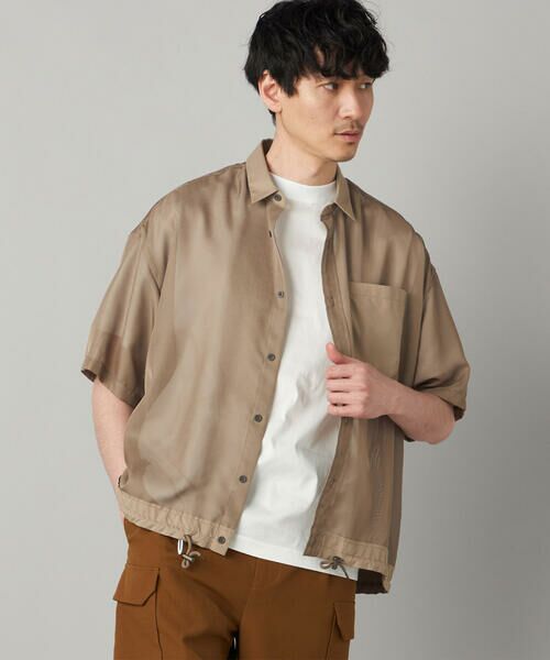 COMME CA MEN / コムサ・メン シャツ・ブラウス | シアー シャツ | 詳細11