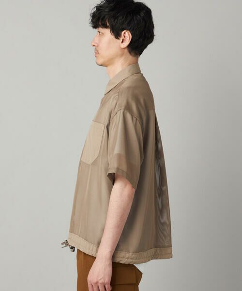 COMME CA MEN / コムサ・メン シャツ・ブラウス | シアー シャツ | 詳細15