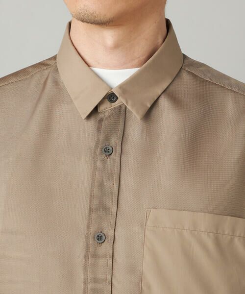 COMME CA MEN / コムサ・メン シャツ・ブラウス | シアー シャツ | 詳細17