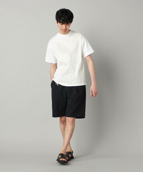 COMME CA MEN / コムサ・メン ショート・ハーフ・半端丈パンツ | ドビーワッフル ハーフパンツ | 詳細1