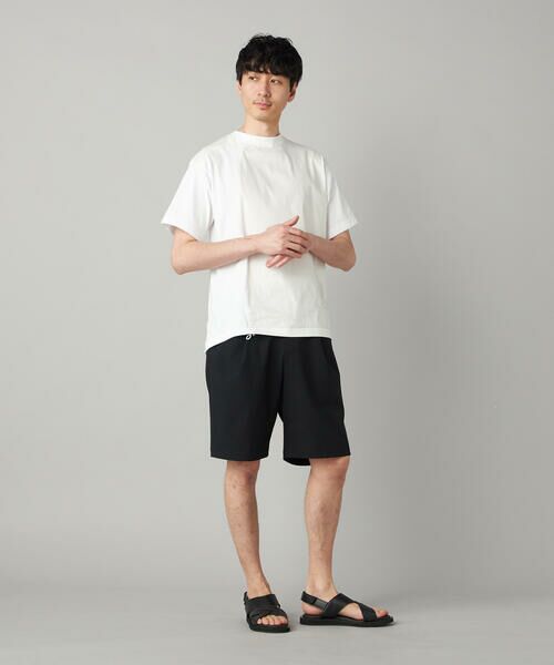 COMME CA MEN / コムサ・メン ショート・ハーフ・半端丈パンツ | ドビーワッフル ハーフパンツ | 詳細2