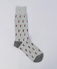 COMME CA MEN / コムサ・メン ソックス | マルチカラーボーダークルーソックス