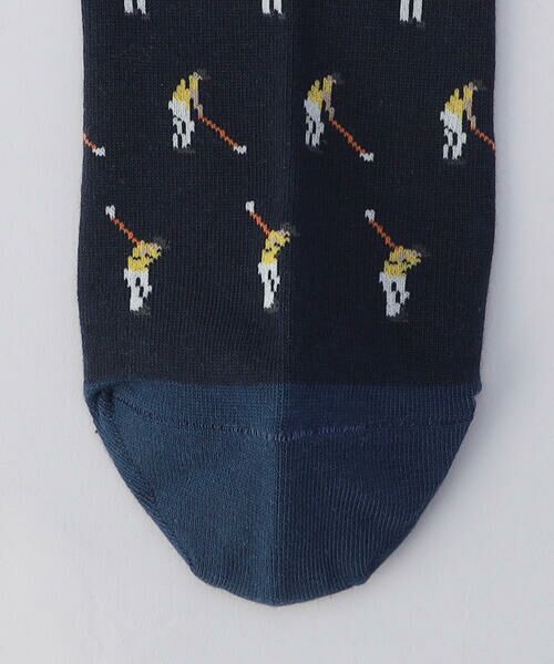 COMME CA MEN / コムサ・メン ソックス | マルチカラーボーダークルーソックス | 詳細5