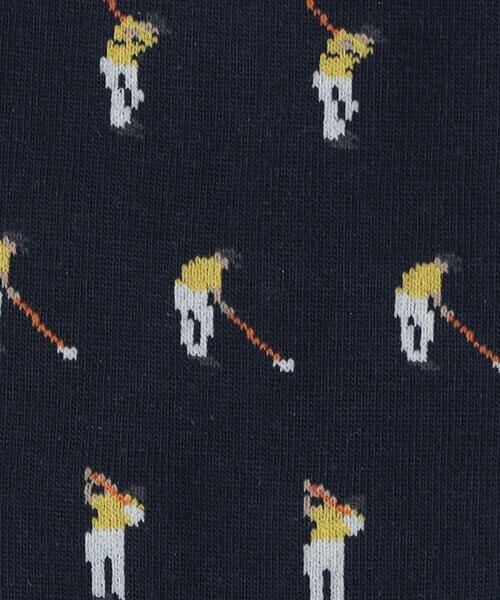 COMME CA MEN / コムサ・メン ソックス | マルチカラーボーダークルーソックス | 詳細6