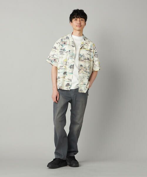 COMME CA MEN / コムサ・メン シャツ・ブラウス | ベルガモプリント 半袖シャツ | 詳細1