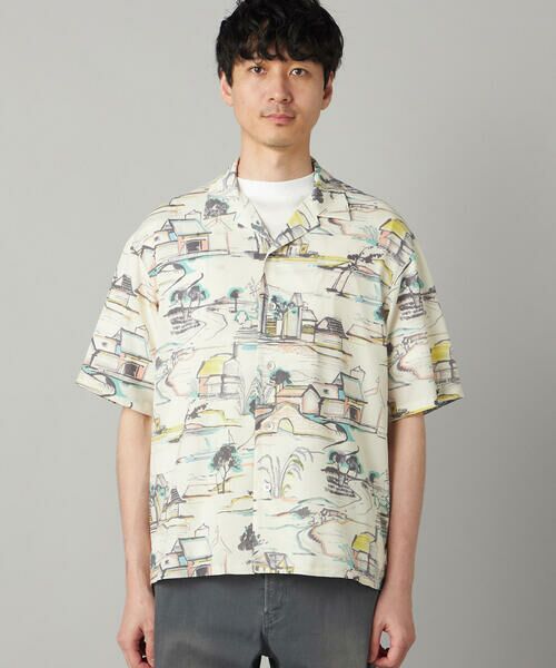 COMME CA MEN / コムサ・メン シャツ・ブラウス | ベルガモプリント 半袖シャツ | 詳細5