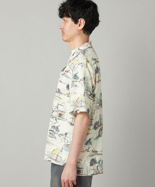 COMME CA MEN / コムサ・メン シャツ・ブラウス | ベルガモプリント 半袖シャツ | 詳細6