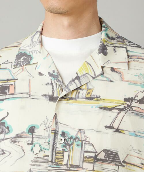 COMME CA MEN / コムサ・メン シャツ・ブラウス | ベルガモプリント 半袖シャツ | 詳細8