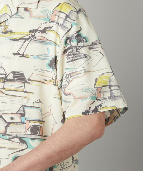 COMME CA MEN / コムサ・メン シャツ・ブラウス | ベルガモプリント 半袖シャツ | 詳細9