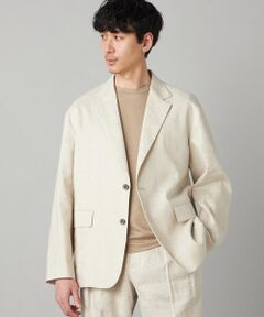 COMME CA MEN / コムサ・メン テーラードジャケット | 【セットアップ対応】ハイブリッドリネン リラックスジャケット