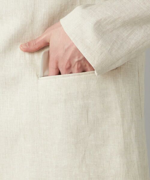 COMME CA MEN / コムサ・メン テーラードジャケット | 【セットアップ対応】ハイブリッドリネン リラックスジャケット | 詳細11