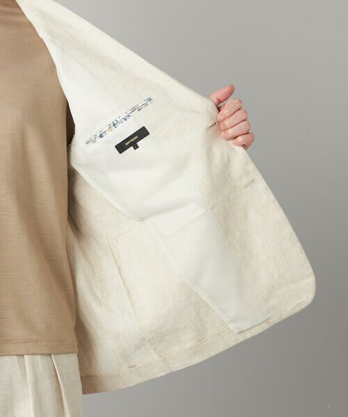 COMME CA MEN / コムサ・メン テーラードジャケット | 【セットアップ対応】ハイブリッドリネン リラックスジャケット | 詳細14