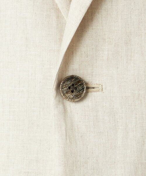 COMME CA MEN / コムサ・メン テーラードジャケット | 【セットアップ対応】ハイブリッドリネン リラックスジャケット | 詳細15