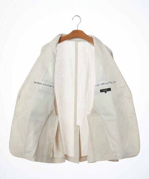 COMME CA MEN / コムサ・メン テーラードジャケット | 【セットアップ対応】ハイブリッドリネン リラックスジャケット | 詳細17