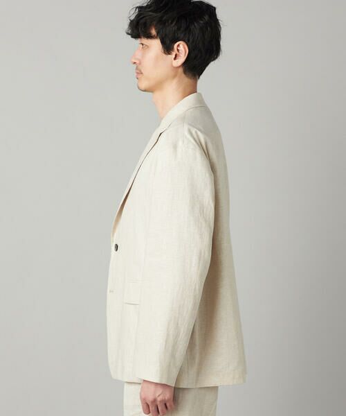 COMME CA MEN / コムサ・メン テーラードジャケット | 【セットアップ対応】ハイブリッドリネン リラックスジャケット | 詳細7
