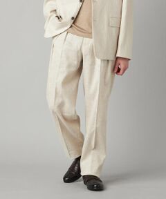COMME CA MEN / コムサ・メン その他パンツ | 【セットアップ対応】ハイブリッドリネン 2タックパンツ