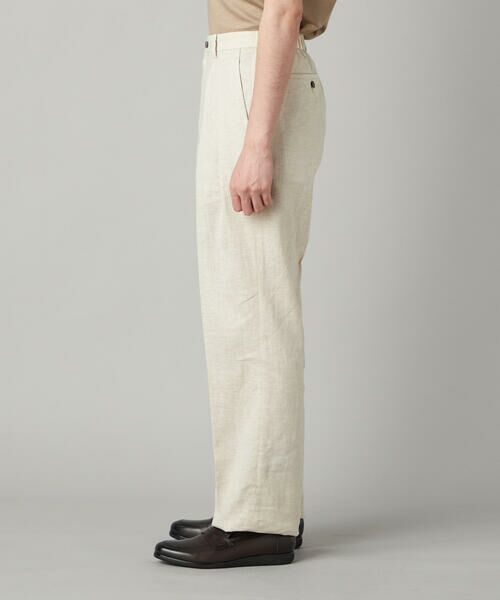 COMME CA MEN / コムサ・メン その他パンツ | 【セットアップ対応】ハイブリッドリネン 2タックパンツ | 詳細5