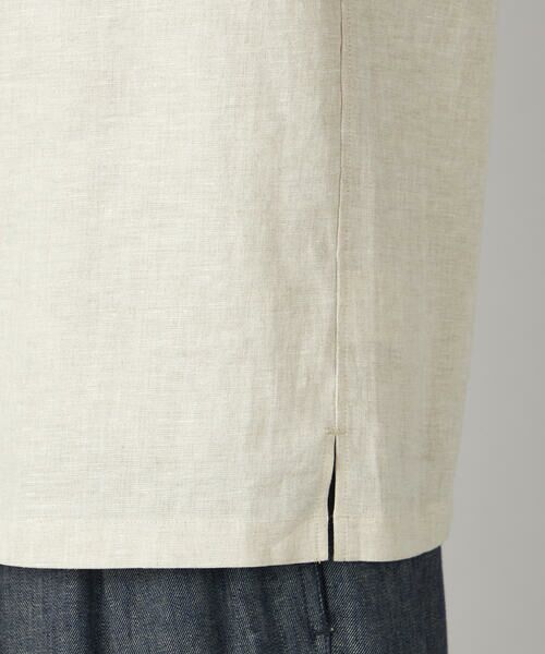COMME CA MEN / コムサ・メン シャツ・ブラウス | ハイブリッドリネン 半袖レギュラーカラーシャツ | 詳細9