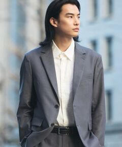 COMME CA MEN / コムサ・メン テーラードジャケット | 【セットアップ対応】エンボス千鳥 シングルテーラードジャケット