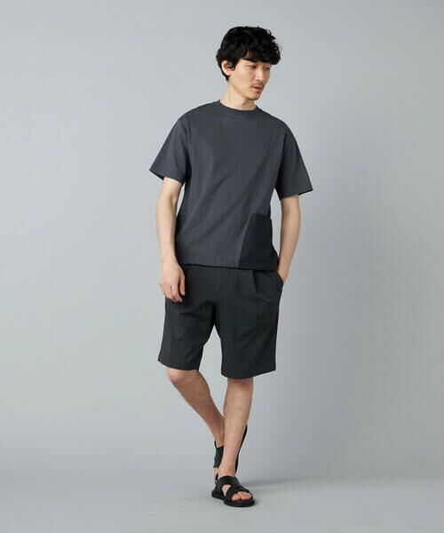 COMME CA MEN / コムサ・メン Tシャツ | 切り替えポケット Tシャツ | 詳細1