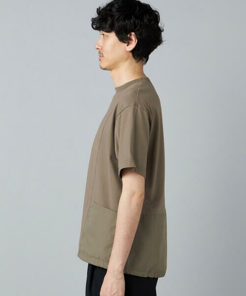 COMME CA MEN / コムサ・メン Tシャツ | 切り替えポケット Tシャツ | 詳細11