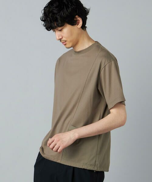 COMME CA MEN / コムサ・メン Tシャツ | 切り替えポケット Tシャツ | 詳細7