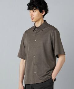 COMME CA MEN / コムサ・メン シャツ・ブラウス | 三杢籠編 レギュラーカラー半袖シャツ