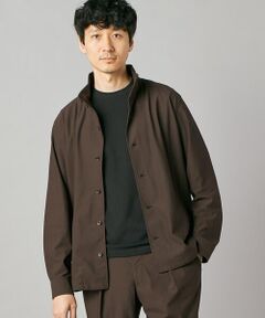 COMME CA MEN / コムサ・メン ブルゾン | 【接触冷感・防しわ】レノクロストリコット スタンドカラーブルゾン