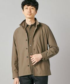 COMME CA MEN / コムサ・メン ブルゾン | 【接触冷感・防しわ】レノクロストリコット スタンドカラーブルゾン