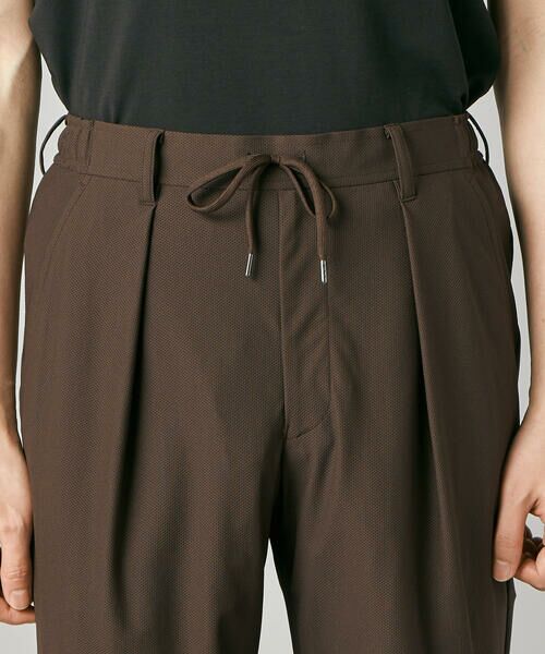 COMME CA MEN / コムサ・メン その他パンツ | 【接触冷感・防しわ】レノクロストリコット 1タックイージーパンツ | 詳細15