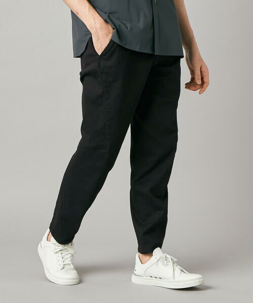 COMME CA MEN / コムサ・メン デニムパンツ | ストレッチ デニムパンツ（ブラック）
