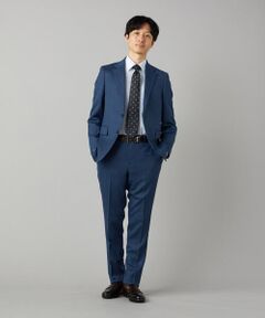 COMME CA MEN / コムサ・メン セットアップ | 【スリーピース対応】SUPER100's バーズアイ スーツ