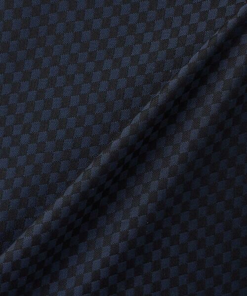 COMME CA MEN / コムサ・メン シャツ・ブラウス | 【超形態安定】【市松柄】ジャカード レギュラーカラーシャツ | 詳細8