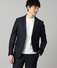 COMME CA MEN / コムサ・メン その他アウター | 【セットアップ対応】デニムライクジャージー シングルテーラードジャケット
