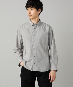 COMME CA MEN / コムサ・メン シャツ・ブラウス | オーガニックコットンミニチェック レギュラーカラーシャツ