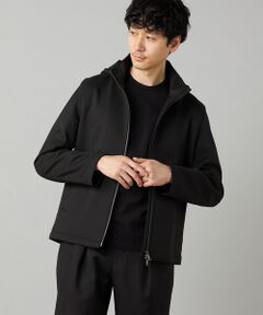 COMME CA MEN / コムサ・メン ブルゾン | 【発熱・吸水速乾】ダウンファブリック ウーリッシュツイル ブルゾン（フード着脱可能）