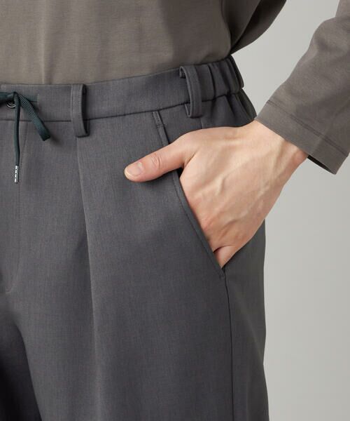 COMME CA MEN / コムサ・メン その他パンツ | 【発熱・吸水速乾】ダウンファブリック ウーリッシュツイル テーパードパンツ | 詳細11
