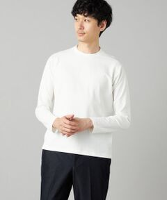 COMME CA MEN / コムサ・メン Tシャツ | 【吸水速乾】ジャケットネック ロングスリーブ Tシャツ