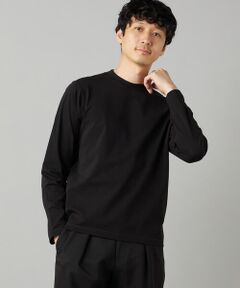 COMME CA MEN / コムサ・メン Tシャツ | 【吸水速乾】ジャケットネック ロングスリーブ Tシャツ