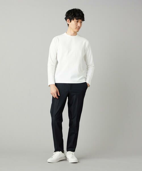 COMME CA MEN / コムサ・メン Tシャツ | 【吸水速乾】ジャケットネック ロングスリーブ Tシャツ | 詳細2